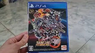 Unboxing PS4 Super Robot Wars 30 Standard Edition (JP Region)