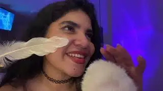 [ASMR] TE PASO LA PLUMITA POR TODA TU CARITA!! #asmrvideo #asmrfeather #feather #pluma #asmrsounds 