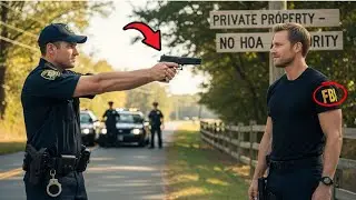 Fake HOA Cops Set Up an Illegal Roadblock to Kick Me Out — They Didn’t Know I Was FBI