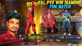 Morning Stream With PVS & Kutty Gokul Win Diamond Funny Custom Gameplay / PVS - Garena Free Fire
