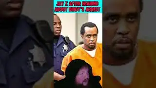 Jay Z Reaction After P Diddy Got Arrested #fyp #short
