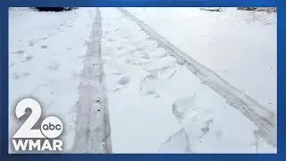 Still unplowed, one week later