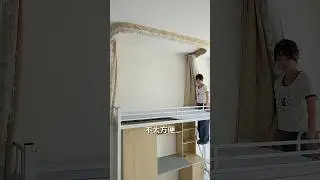 Aesthetic Dorm Makeover #homedecor #aesthetic #shorts #room #decoratinghome #speedsong #song #spedup