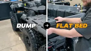 Can-Am Outlander 6x6 Dump Box to Flatbed Conversion (Step-by-Step)