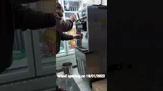 New softyicecream shop opening in Chiplun Chaupati on 18/01/2022