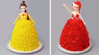 DISNEY PRINCESS 🌹 Awesome Birthday Cake Decorating Ideas | So Tasty Cake Recipes