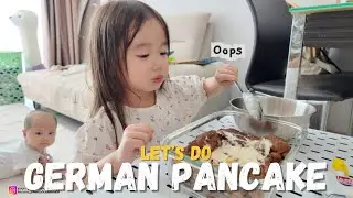 【Homecook Vlog】 Давайте попробуем 🇩🇪Немецкие блины | Рецепт в видеоблоге😊