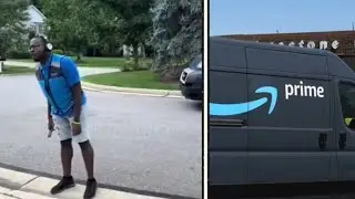 Amazon driver uses pepper spray on a dog after delivery, leaving the owner furious 😡🐕📦 