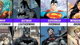 DC Characters and Their Nazi Versions Comparison