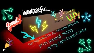 Macbook Air m1 Unboxing #macbookairm1unboxing #macbookairm1 #macbookair #studentoffer #freeairpods