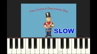 SLOW piano tutorial 