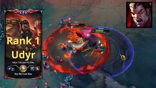 Darius Vĩnh Ph&uacute;c đối đầu vs Rank 1 Udyr !