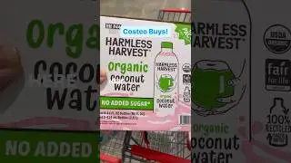 My Favorite Coconut Water at Costco! #coconutwater #costco #costcofinds #costcobuys #drinks