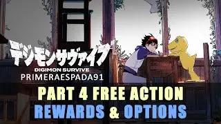 Digimon Survive: Part 4 Free Action Rewards