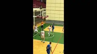 Madona vs Cēsis U19 Jēkabs Liepiņ&scaron; (white nr. 7)- 30pts, 26reb, 7ast, 48eff.