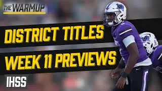 Week 11 Previews and an interview with Clear Lake DB Damani Maxson