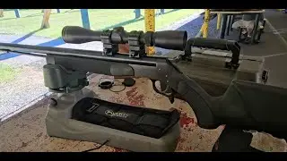 How to fast load Muzzleloader rifle, CVA OptimaA, 50cal, 50 and 100 yard accuracy.