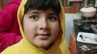 शिवांशी और वेद द्वारा मैगी बनाने का वीडियो