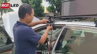 Taxi Top LED Screen Tutorial | Step-by-Step Removal Guide