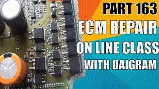 Ecm Repair, Ecm Injector Section Explain In Online class.  Ecm Expert part 163