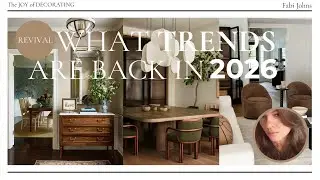 Interior Design Trends That Are Staying Strong in 2026 | Timeless Style Forecast 