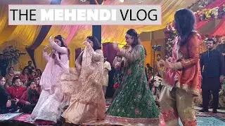Pakistani Mehendi Vlog | Bride & Groom's Dance + I DANCED! | GLOSSIPS