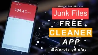 Android Tips 📱 Clean junk files on your Motorola g6 play