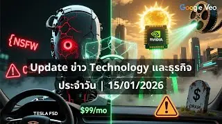 Daily📌Update ข่าว Technology และธุรกิจ ประจำวัน | 15/01/2026