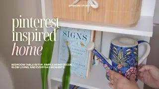 Aesthetic Table Setup | DIY Silent Vlog | 