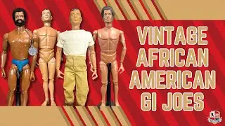 Vintage African American GI Joes (w/Ace Allgood)!