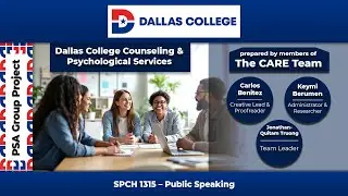 PSA Group Project - Dallas College Counseling & Psychological Services