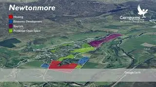 Newtonmore birds eye view: LDP2020
