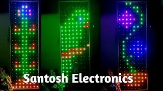 pixel led road board Santosh electronics