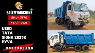 USED TATA 1O WHEELER HYVA FOR SALE l USED CONSTRUCTION EQUIPMENT FOR SALE l SALEMYMACHINE