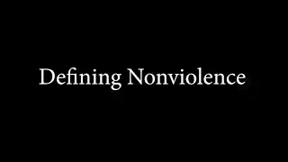Global reflections on 'Nonviolence'. A project of Pax Christi International.