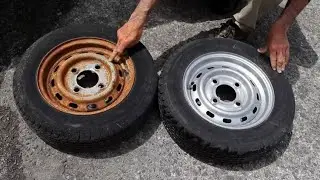 Pintar llanta de aluminio - Bricoman&iacute;a