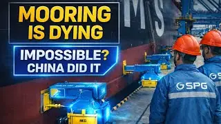 China Launches Vacuum-Based Automated Mooring System | Smart Ports & Future Shipping