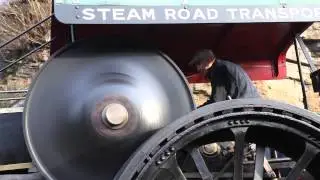 Billy Treloar's rare steam traction engine used in the Boer War