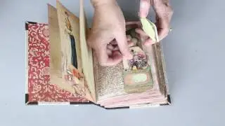 Jane Austen Journal using repurposed book