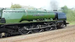 The Duchess of Sutherland departing Appleby station