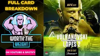 UFC 325 | Alexander Volkanovski vs Diego Lopes 2 FULL CARD BREAKDOWN & UFC 324 RECAP