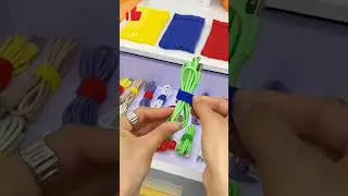 Releasable Cable Organizer Ties #youtubeshorts#viral #trending