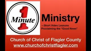 One Minute Ministry Introduction