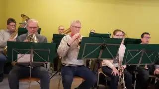 Sarstedter Blasorchester beim Wintermarkt in der Lebenshilfe Drispenstedt in Hildesheim
