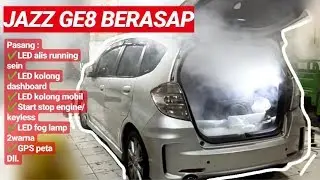 HONDA JAZZ GE8 PASANG BEBERAPA AKSESORIS MOBIL | FERRARI VARIASI SURABAYA