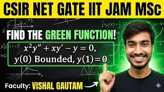 Green function and modify green function Question solution MSc 4th sem CSIR NET, IIT JAAM,Gate other