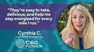🏃&zwj;♀️ Cynthia&rsquo;s Secret to Endless Energy &ndash; C60 Power Tart Cherry C60 Gummies