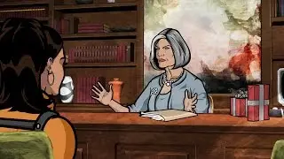 Archer Funniest No.1 - Malory strongly insulting Lana #1