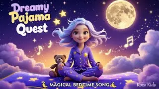 Dreamy Pajama Quest 🌜 | Bedtime Song for Kids | Adventure Music