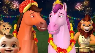 Ghode Ki Shadi | घोड़े की शादी | Kids Rhymes in Hindi | Nano Rhymes  Tv